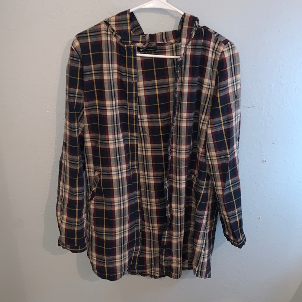 Flannel coat